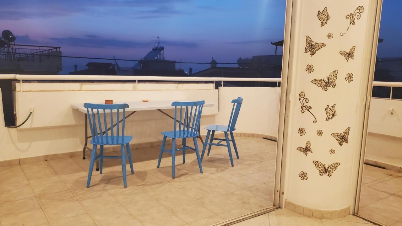 山脚下，舒适温馨海景公寓 Atenas Exterior foto