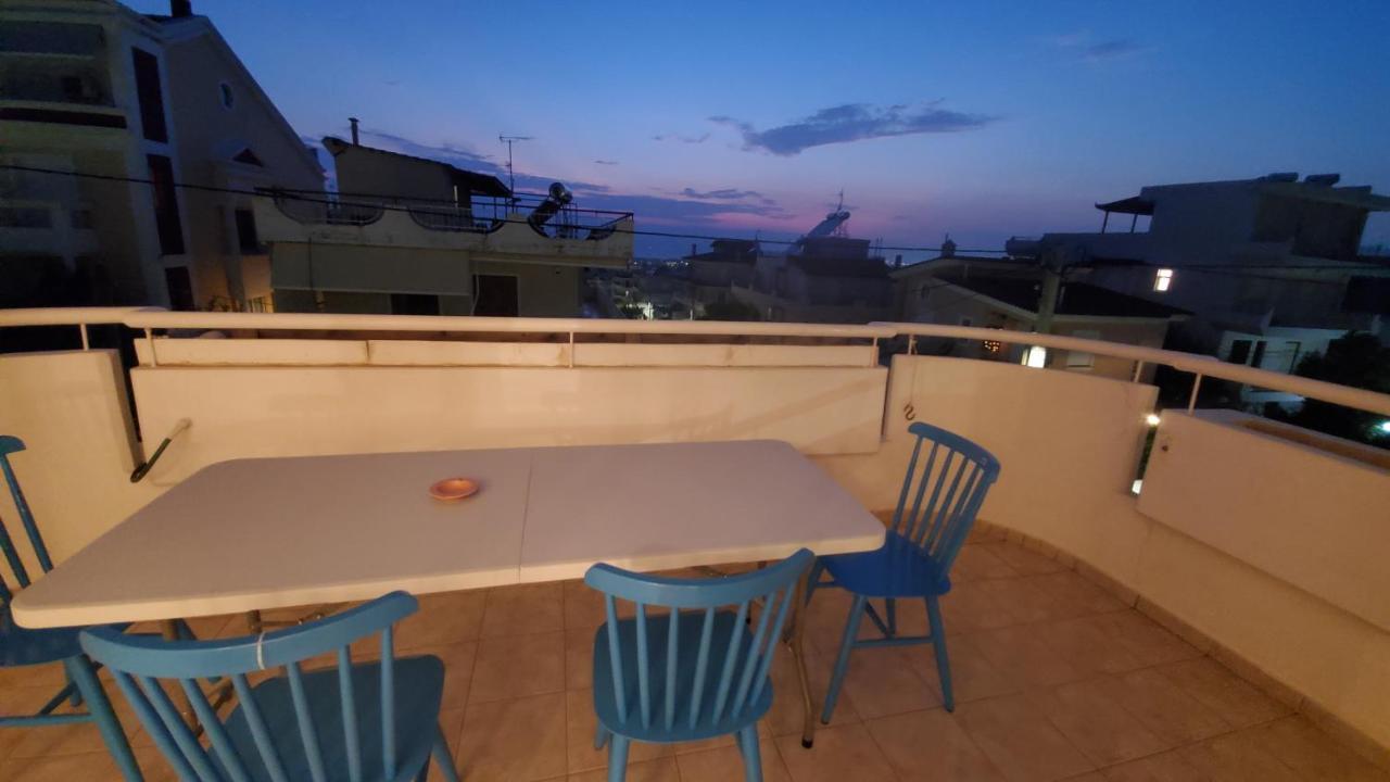 山脚下，舒适温馨海景公寓 Atenas Exterior foto